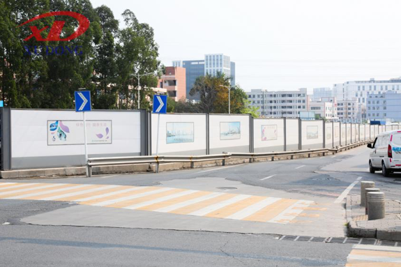 深圳施工圍擋價(jià)格是多少？旭東廠家告訴你