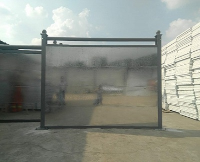 施工圍擋之鋼結(jié)構圍擋的安裝流程