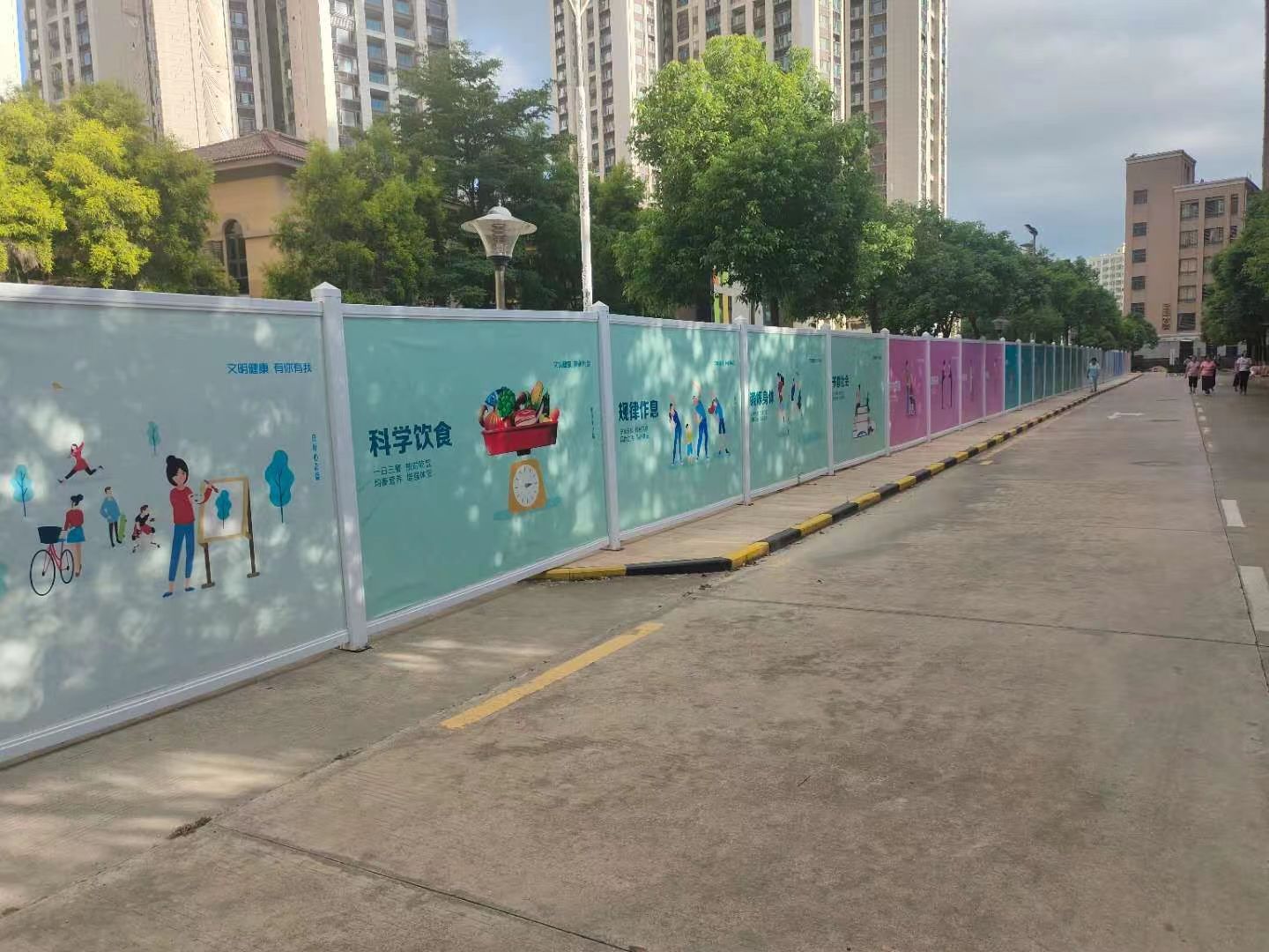 圍擋廠家建筑圍擋結構的常見設計思路 【旭東圍擋】