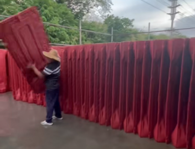 為什么越來越多工地選擇水馬圍擋？